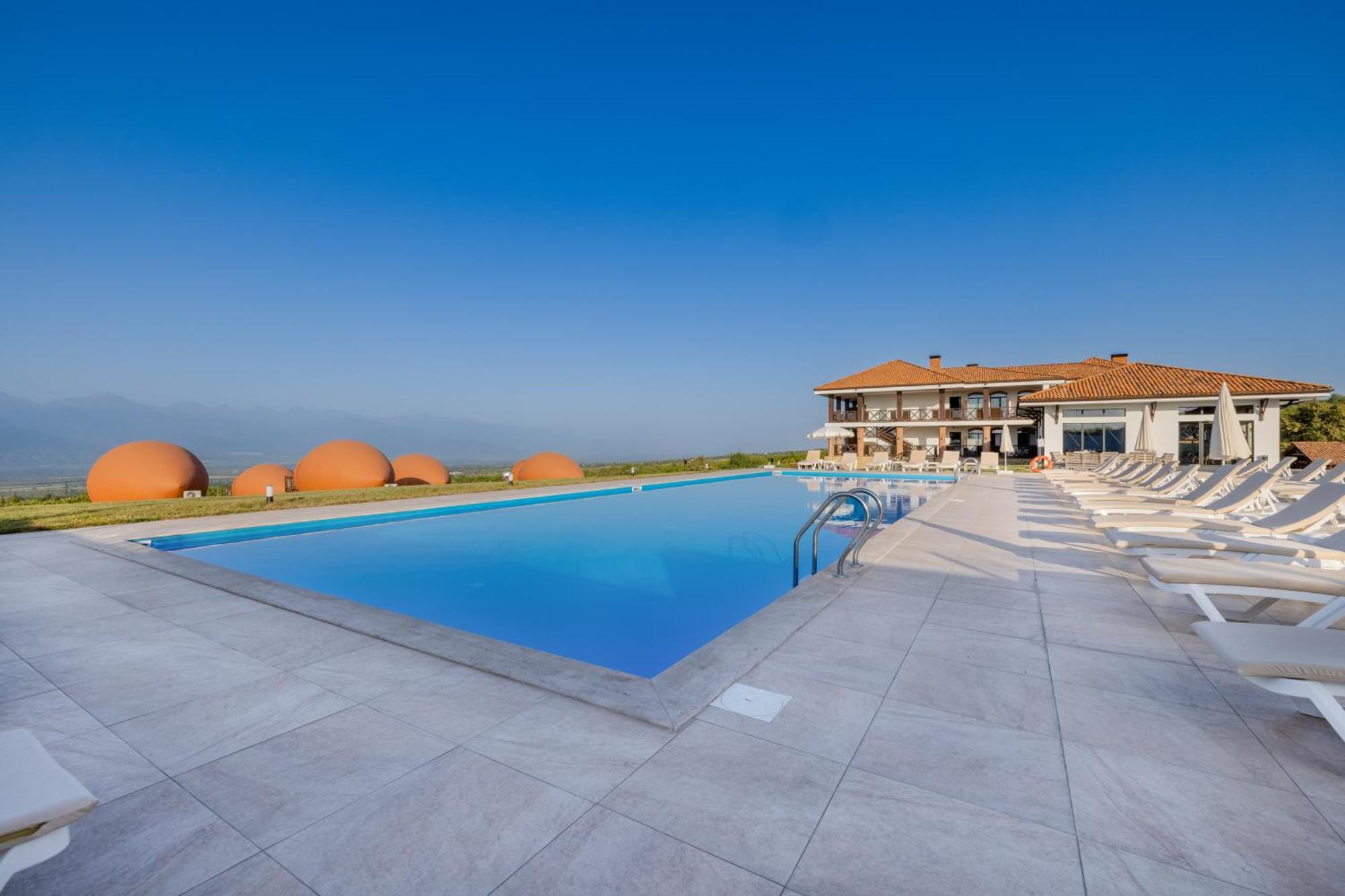 Hotel Qvevrebi Telavi Extérieur photo